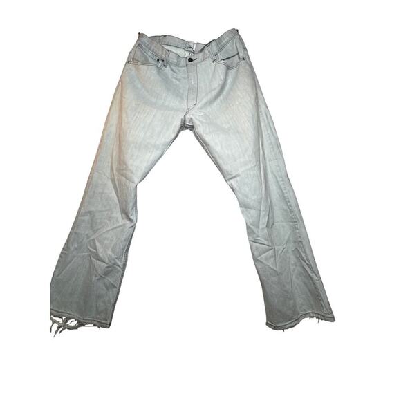 Vintage 1990s Levi’s SilverTab Jeans 38x32 Super Light Wash Relaxed Fit - Picture 2 of 11